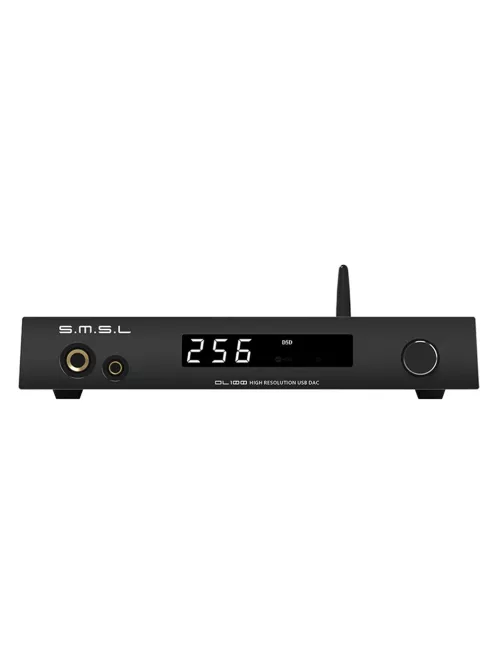 SMSL DL100 - DAC de birou și amplificator pentru căști Bluetooth 5.1 aptX HD HDMI ARC 768kHz DSD256