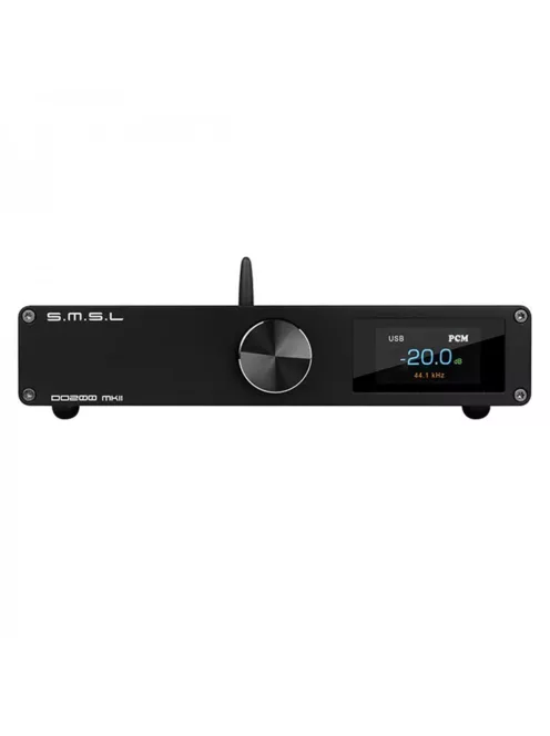 SMSL DO200 MKII - DAC de Birou Bluetooth 5 aptX HD LDAC MQA-CD 32Biți 768KHZ DSD512