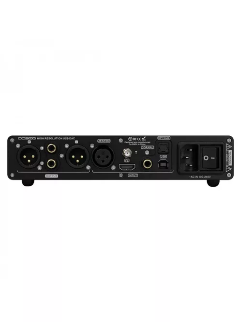SMSL DO300 - DAC de birou Bluetooth 5.1 aptX HD LDAC MQA-CD 32Bit 768KHZ DSD512