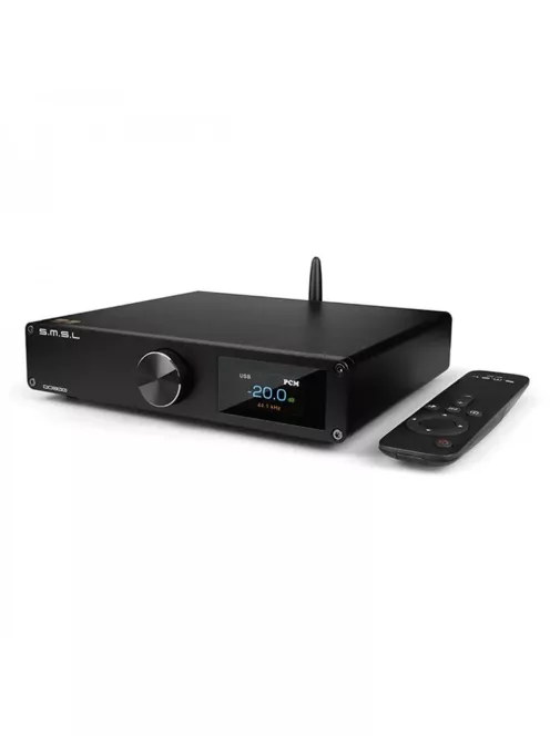 SMSL DO300 - DAC de birou Bluetooth 5.1 aptX HD LDAC MQA-CD 32Bit 768KHZ DSD512