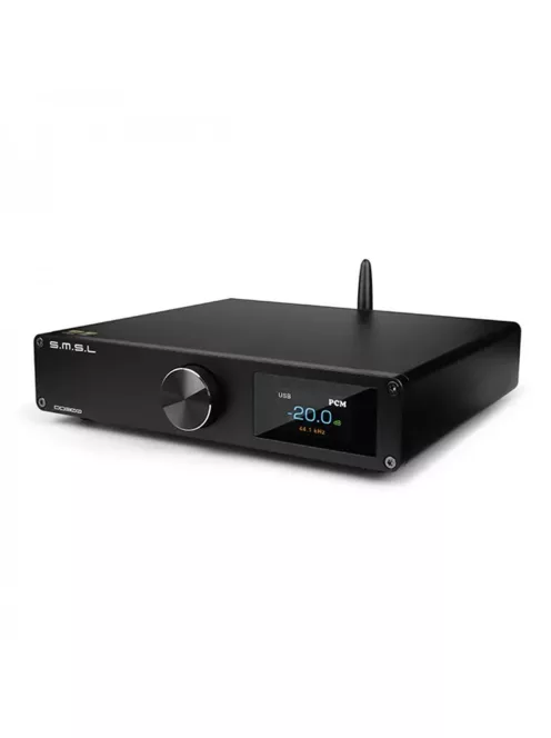 SMSL DO300 - DAC de birou Bluetooth 5.1 aptX HD LDAC MQA-CD 32Bit 768KHZ DSD512