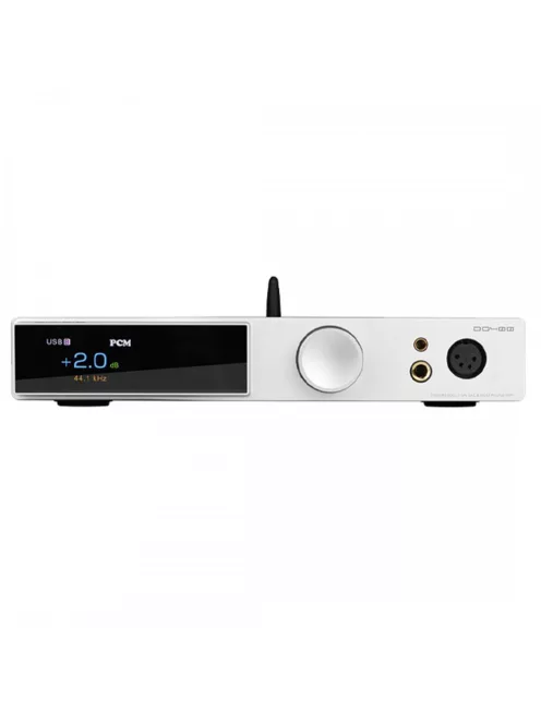 SMSL DO400 - DAC simetric de birou și amplificator pentru căști Bluetooth 5.1 aptX HD LDAC MQA-CD 32bit 768kHz DSD512 - Argint