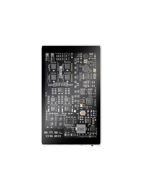 SMSL DS20 - DAC portabil și amplificator simetric pentru căști 32bit 768kHz DSD512 MQA