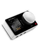 SMSL Nano One - USB DAC pentru Gaming, placă de sunet externă și amplificator de căști cu surround virtual 7.1 și intrare de microfon cu reducere a zgomotului DSP - Argint