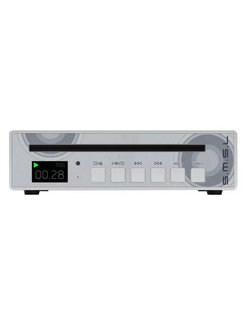SMSL PL100 - CD player desktop și șasiu digital MQA-CD - Argint