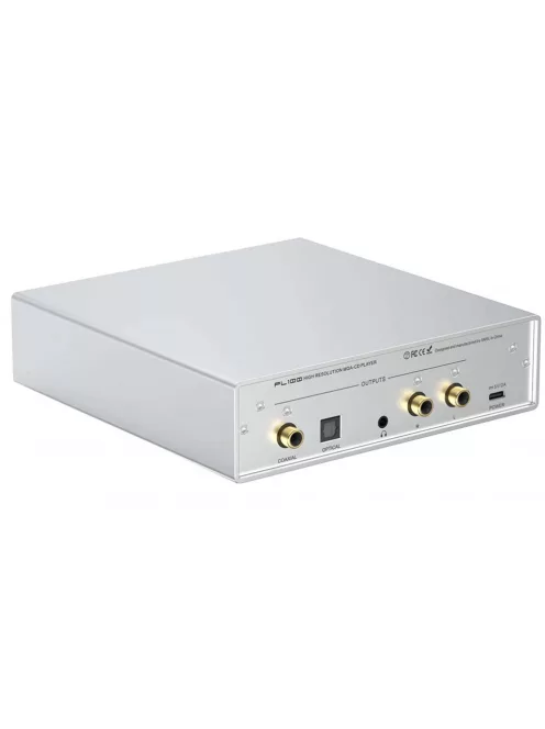 SMSL PL100 - CD player desktop și șasiu digital MQA-CD - Argint