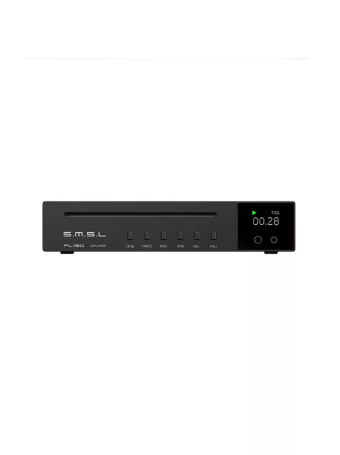 SMSL PL150 - Amplificator pentru căști de birou și player MQA-CD - Argint