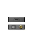 SMSL PO100 2024 - Interfață audio digitală USB DDC MQA 24bit 192kHz DSD64 - Negru