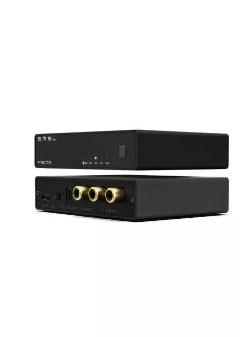 SMSL PS200 PRO - Compact DAC MQA de birou 32bit 768kHz DSD512