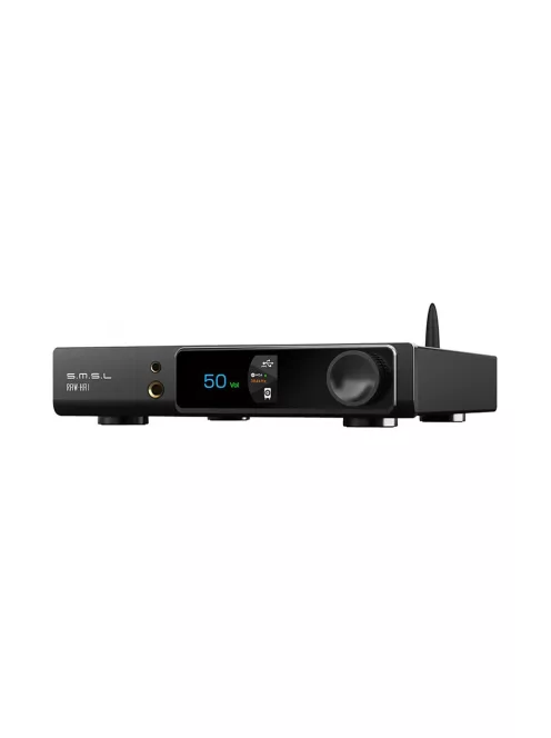 SMSL RAW-HA1 - Amplificator stereo de birou și amplificator pentru căști DAC Bluetooth 5.1 aptX HD LDAC MQA-CD 32bit 768kHz DSD256