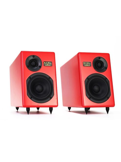 SMSL TABEBUIA - Pereche de difuzoare de birou cu 2 căi - Roșu