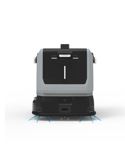 SPARKOZ TN10 - Robot Industrial Compact Autonom cu Perie Dublă Cilindrică și Stație de Încărcare Automată