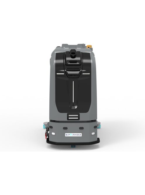 SPARKOZ TN70 - Robot de Curățenie Industrial Autonom de Mari Dimensiuni cu Perie Conică Mare și Stație de Lucru pentru Încărcare-Descărcare Complet Automată