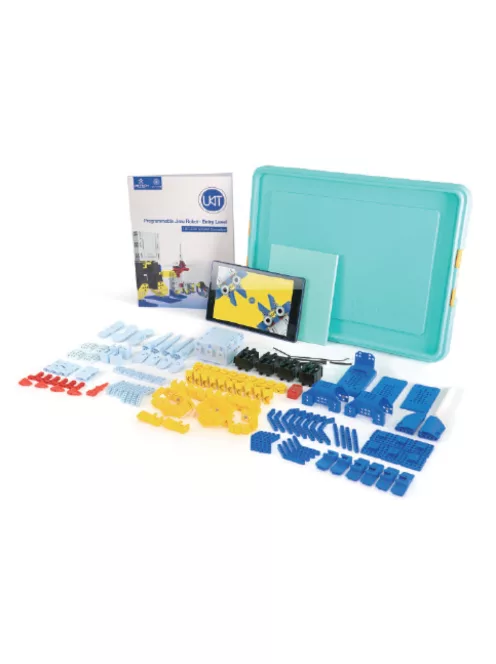 UBTECH UKIT ENTRY - Kit robotic (STEM) de asamblat, programabil Blockly, pachetul Entry
