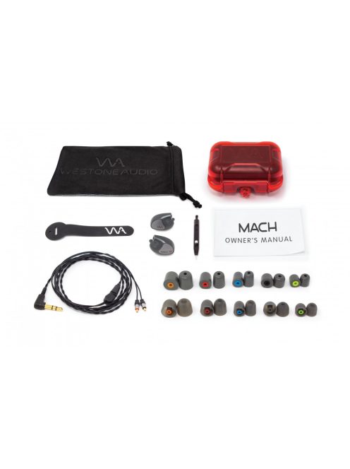 WESTONE AUDIO MACH 10 - Căști de monitorizare intraauriculare cu un singur driver BA cu cablu Linum BaX T2