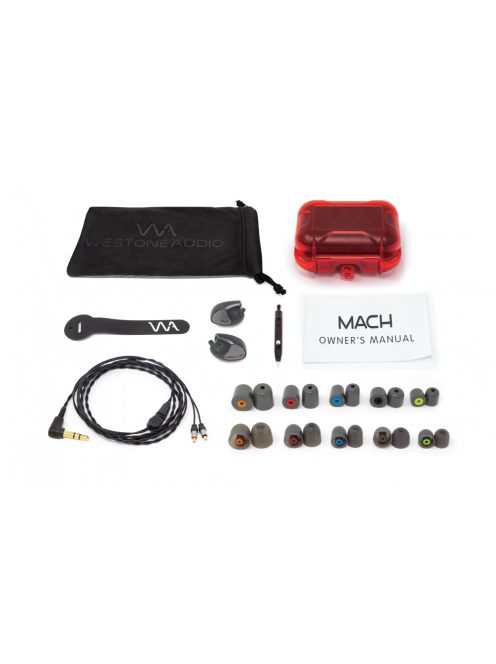 WESTONE AUDIO MACH 30 - Căști de monitorizare intraauriculară cu trei drivere BA cu cablu Linum BaX T2