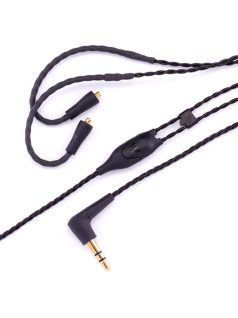   WESTONE AUDIO ES/UM PRO CABLE - Cablu răsucit universal MMCX OFC pentru seriile ES/UM Pro - 162cm - Negru