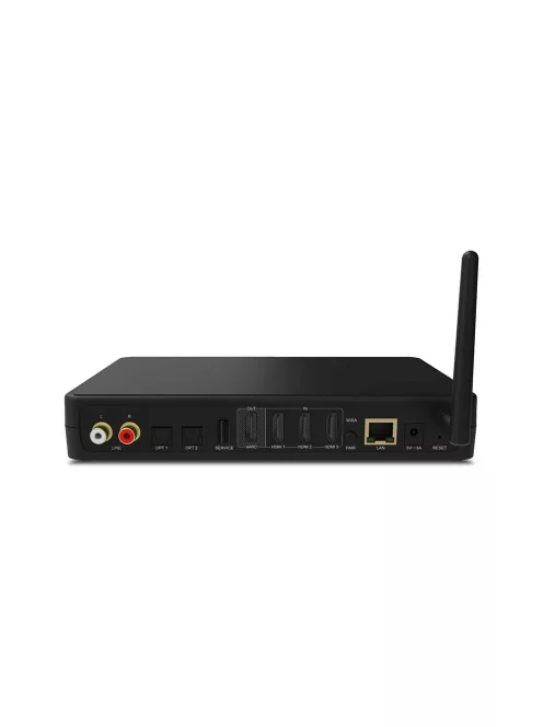 WiSA HT SURROUND HUB X - Transmițător audio wireless pentru home cinema și streamer pentru boxe active Spotify Tidal AirPlay Bluetooth HDMI eARC Dolby Atmos DTS:X