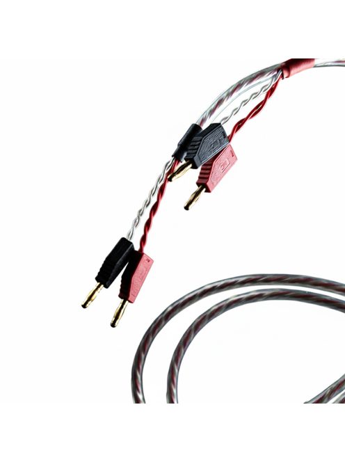 YBA GLASS SPEAKER CABLE - OFC Pereche de cabluri pentru difuzoare cu izolație teflon - 246cm