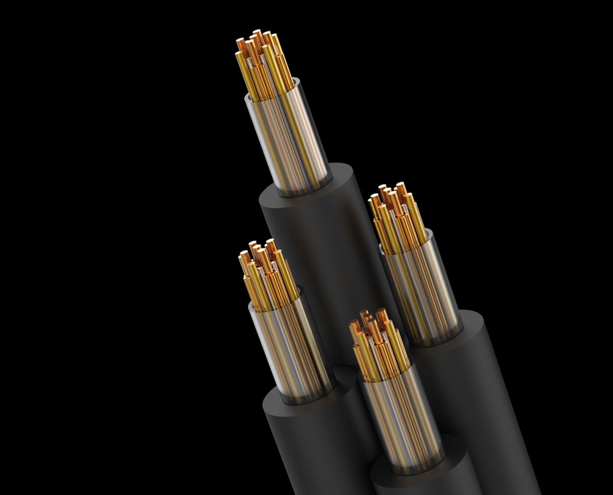 Structura cablului hibrid cu patru conductori ddHiFi BC130C Eryx