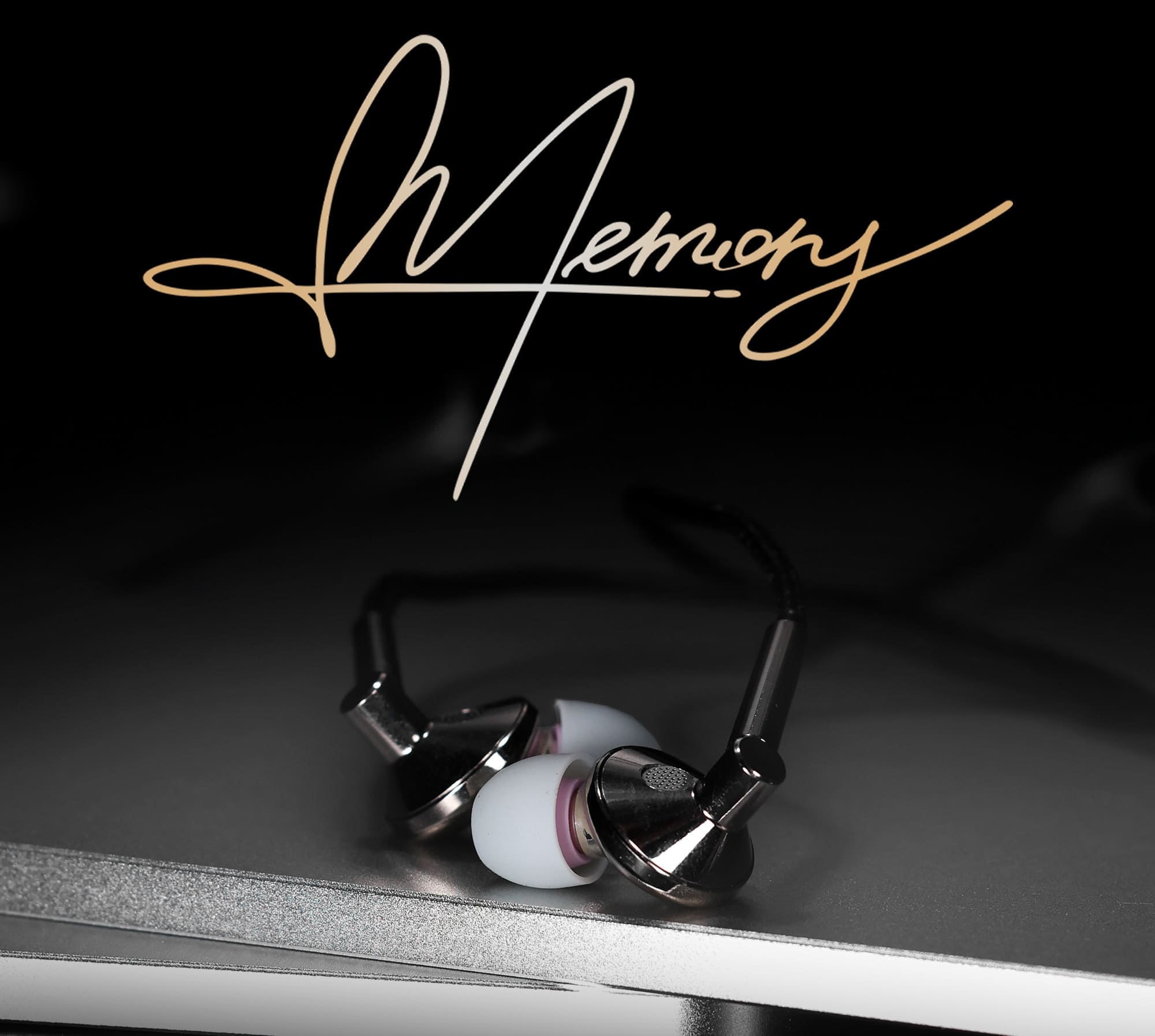 ddHiFi Memory Pd4.4 IEM planare cu cablu negru