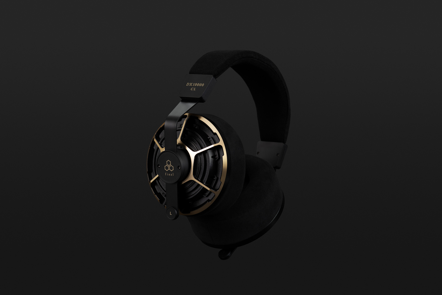 final DX10000 CL Collector's Edition căști high-end închise cu detalii aurii
