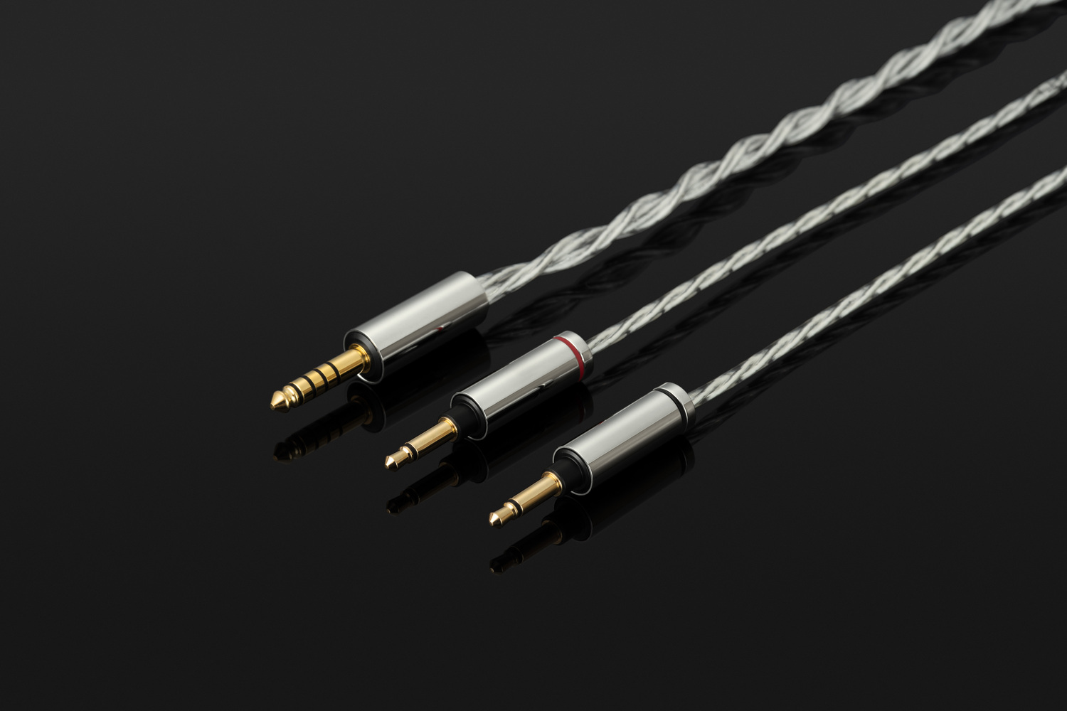 Cablul OFC placat cu argint DX10000 CL de 1,5 metri, cu jack de 4,4 mm