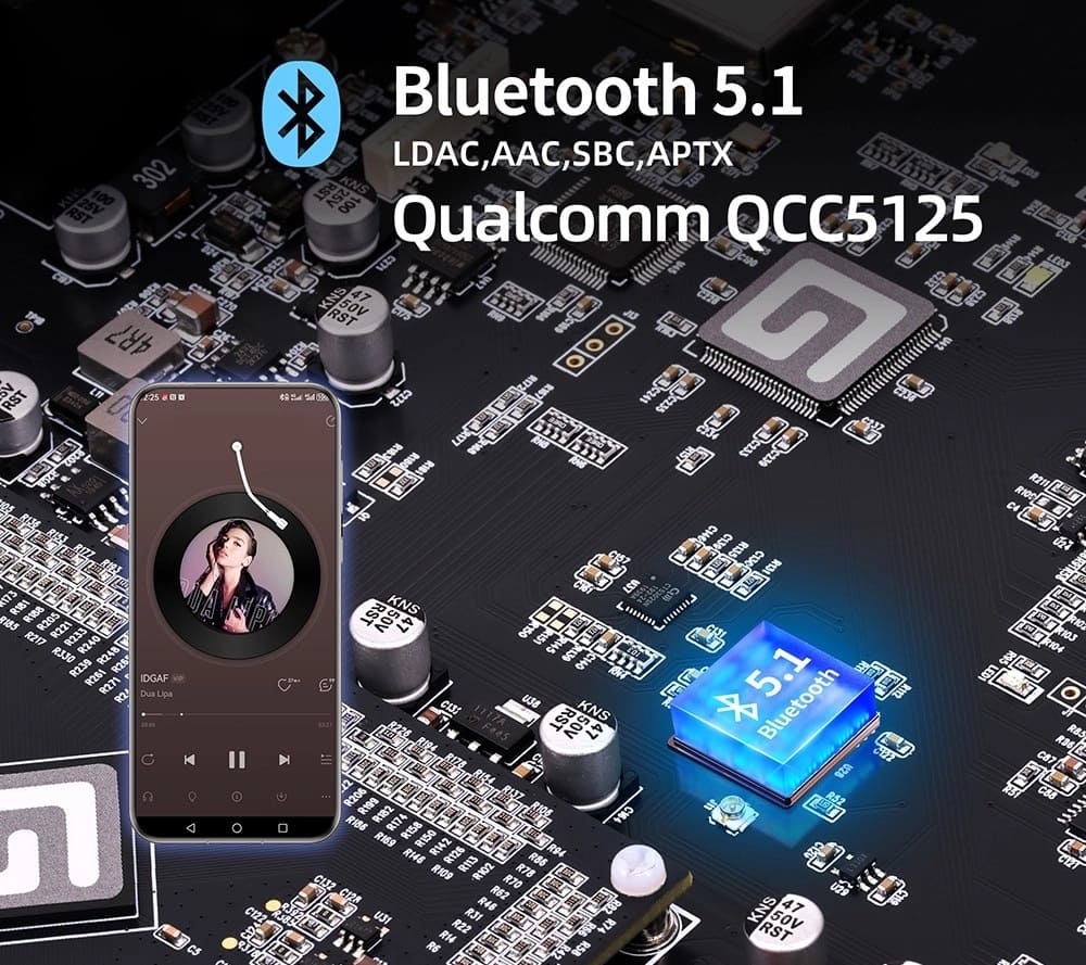 AUDALYTIC DR80 és DR80N Bluetooth 5.1 kapcsolat