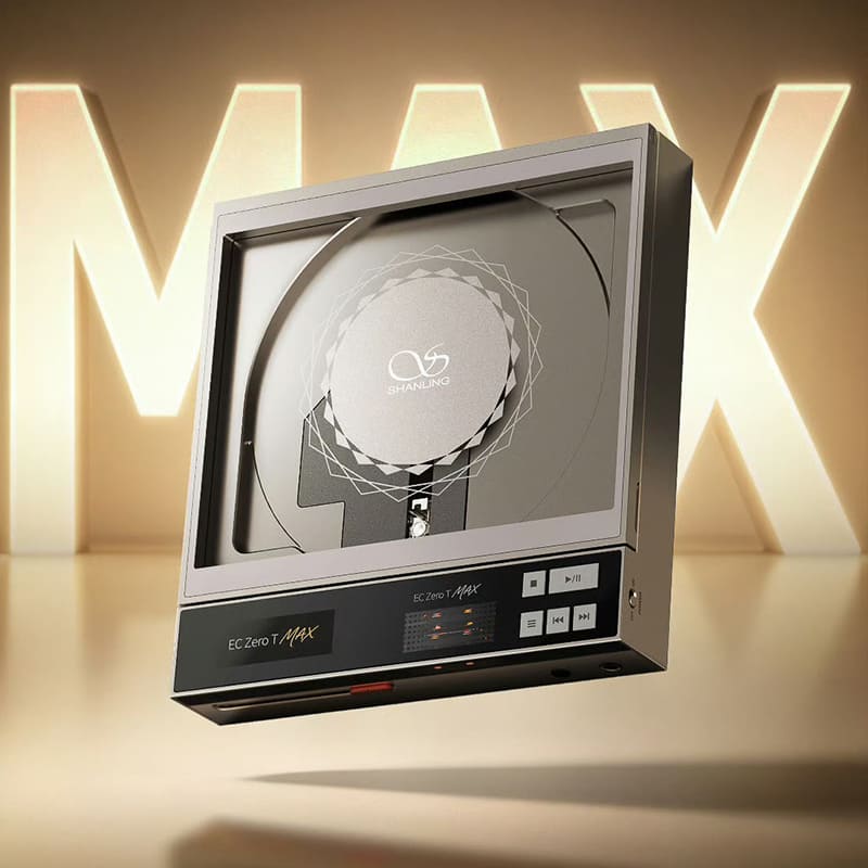 Shanling EC Zero T MAX CD player portabil R2R cu tuburi